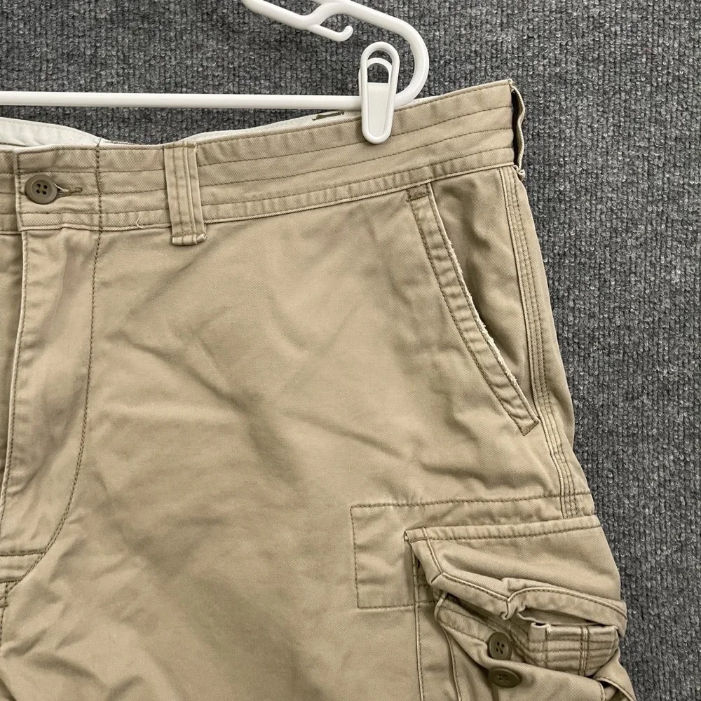 Polo Ralph Lauren Cargo Cotton Shorts Men's Sz 42 Khaki
